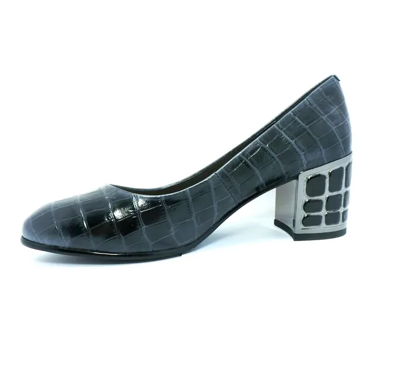 Pantofi dama KARISMA piele D939-K659-01 - imagine 2