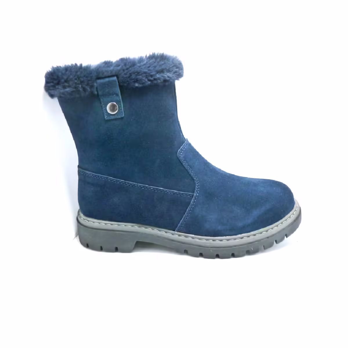 Ghete Damă KIRU'S MALL Piele Bufo 14334-NAVY - imagine 2