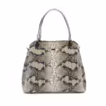 Poșetă Damă Zea Office Premium Șarpe Grej 299 GRS3