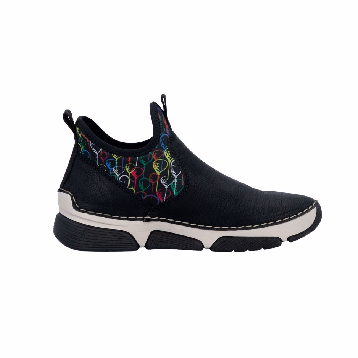 Ghete dama comode RIEKER 45957-00 - imagine 8