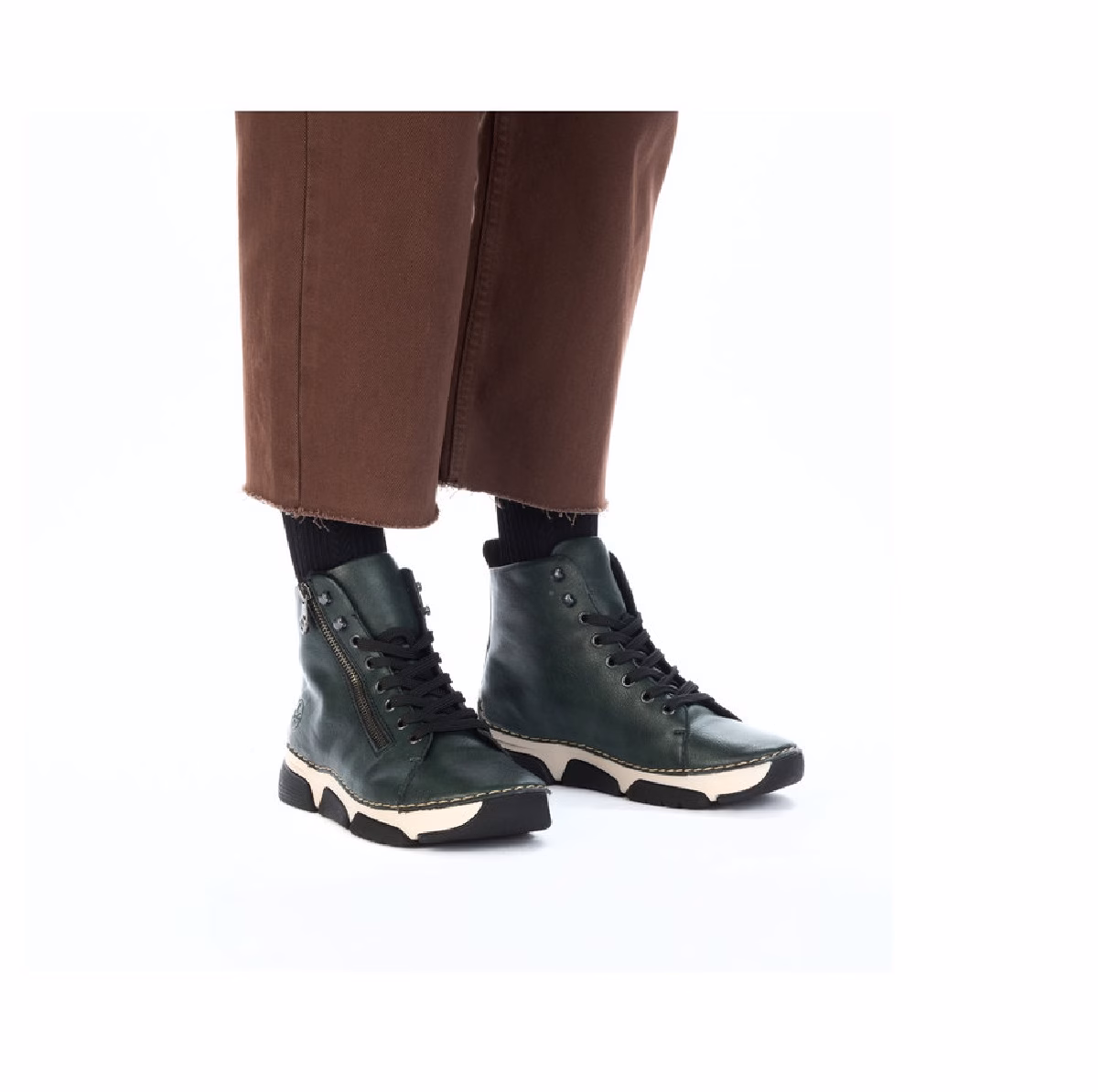 Ghete dama comode RIEKER 45920-54 - imagine 5